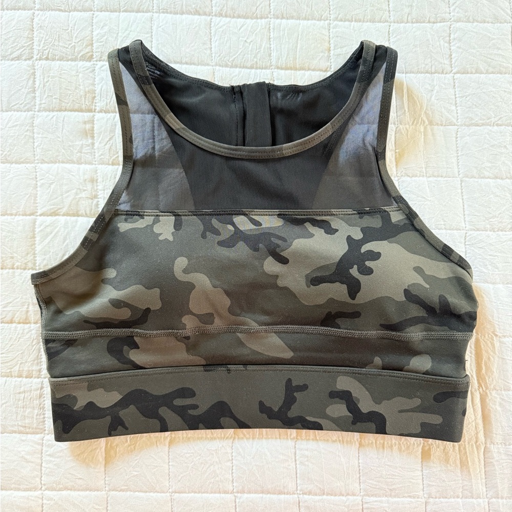 ZYIA All Star Camo Sports Bra - Small